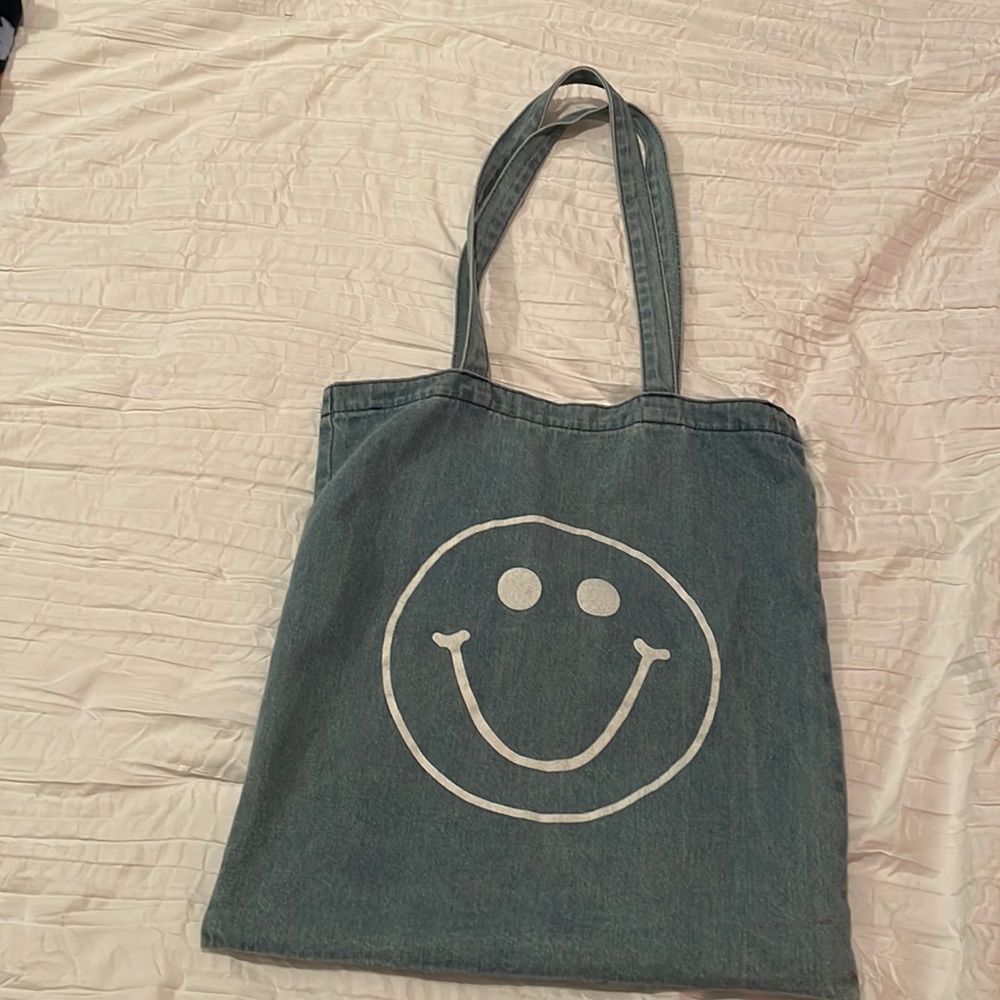 Madewell denim tote bag